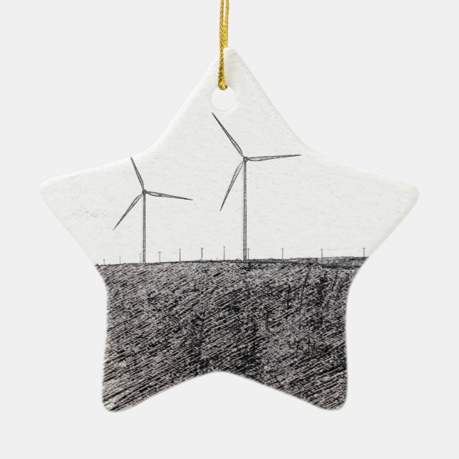 Spinning Ceramic Ornament (Front)