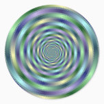 Spinning Classic Round Sticker