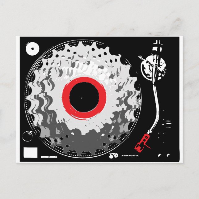 Spinning Cogs Postcard (Front)