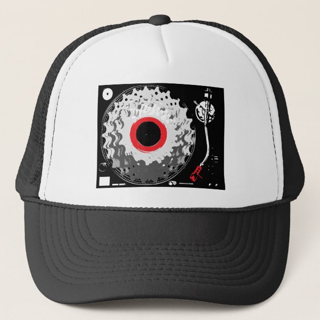 Spinning Cogs Trucker Hat (Front)