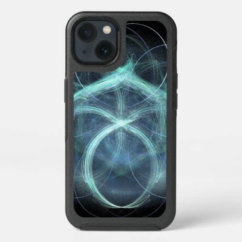 Spinning Electric Blue OtterBox iPhone 13 Case