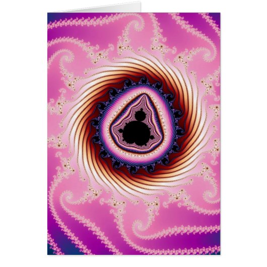 Spinning Fast - Fractal Card (Front)