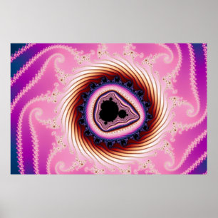 Spinning Fast - Fractal Poster