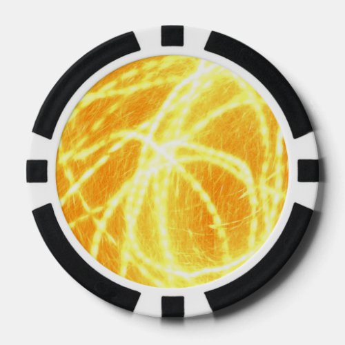 spinning fire TPD Poker Chips