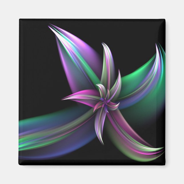 Spinning Flower Magnet (Front)