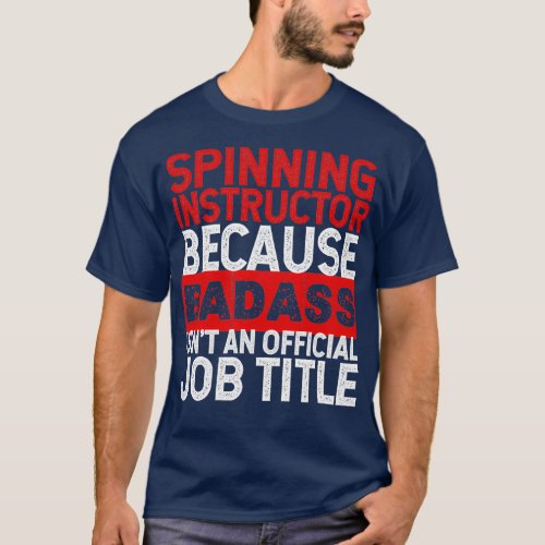 Spinning Instructor T_Shirt