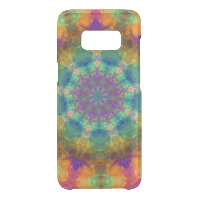 Spinning Kaleidoscope Rainbow Uncommon Samsung Galaxy Case (Back)