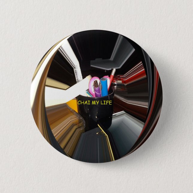 Spinning Office Essentials Modern Wall Decor      Button (Front)