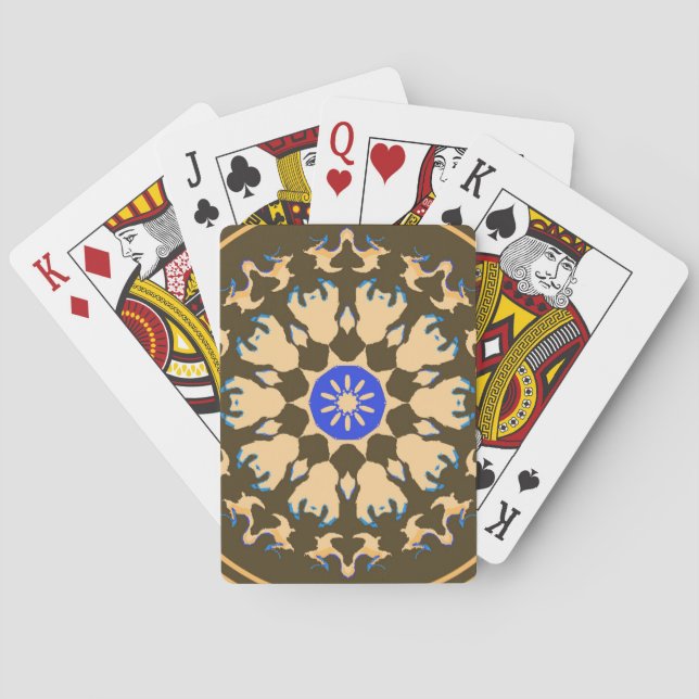Spinning Poker Cards (Back)