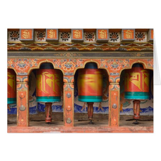 Spinning Prayer Wheels Cards (Front Horizontal)