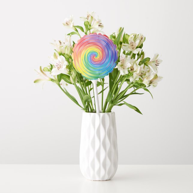 Spinning Rainbow Balloon (Vase)