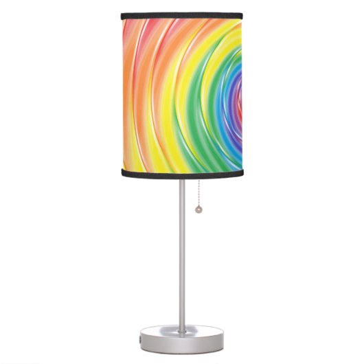 Spinning Rainbow Lamp (Left)