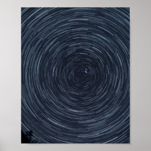 Spinning Sky Poster