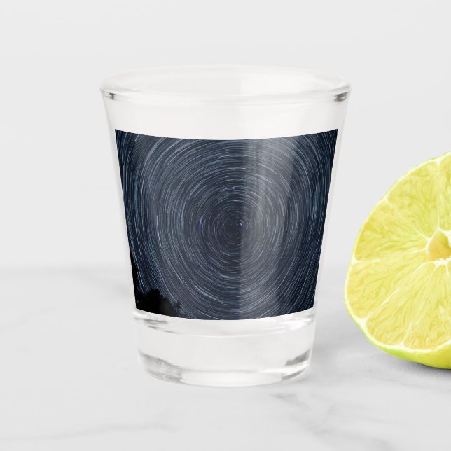 Spinning Sky Shot Glass (Front)