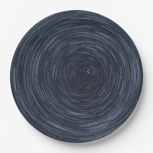 Spinning Sky Stars in Outer Space Paper Plates