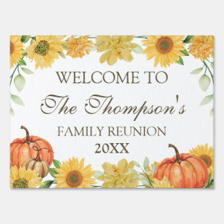 Spinning spinning spinning flowers Family reunion Sign