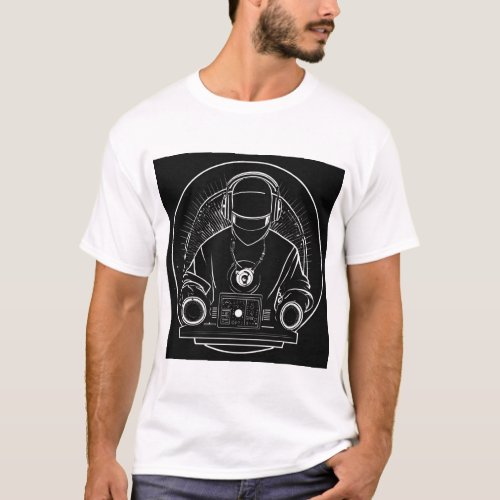 Spinning Style The DJs Essential White T_Shirt T_Shirt