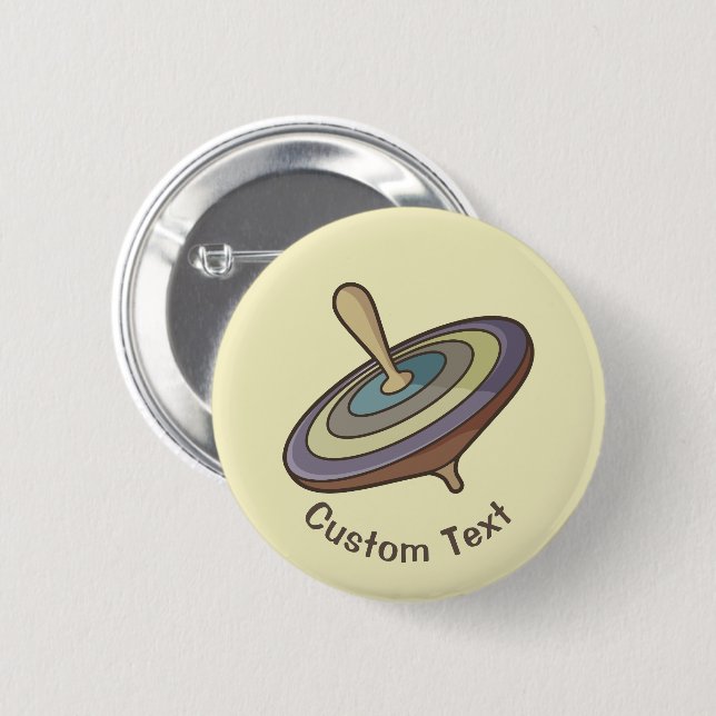 Spinning Top Button (Front & Back)