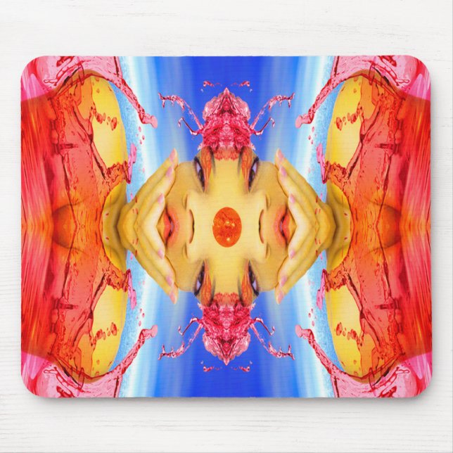 Spinning Top Mouse Pad (Front)