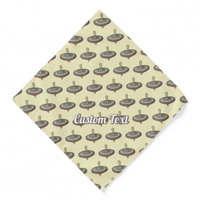 Spinning Top Pattern Bandana (Front)