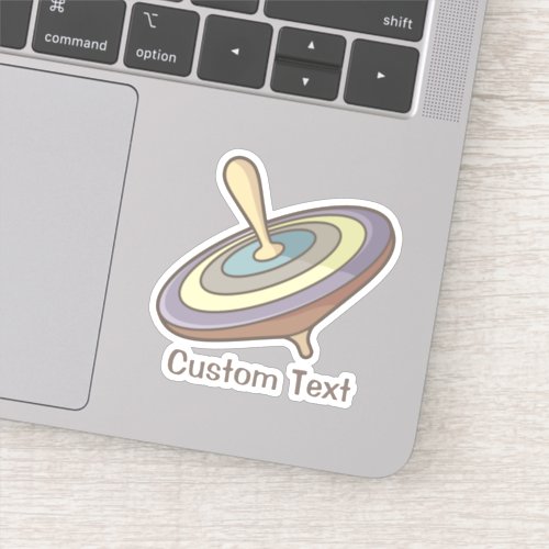 Spinning Top Sticker