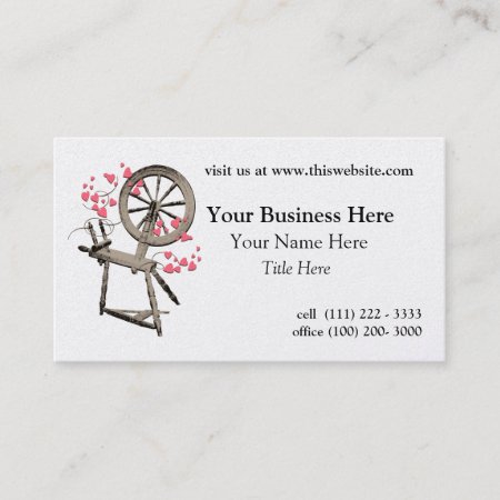 Spinning Wheel Business Card