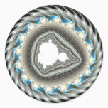 Spinning wheel - Fractal Classic Round Sticker