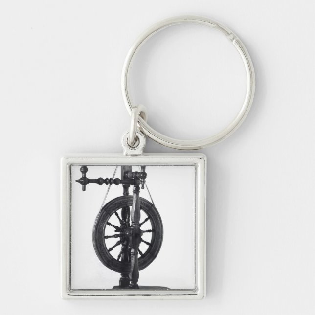 Spinning wheel keychain (Front)