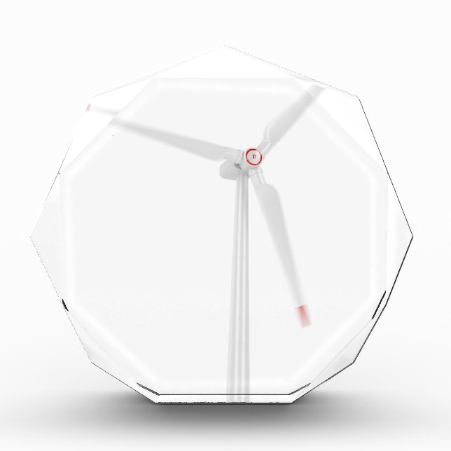 Spinning wind turbine award (Front)