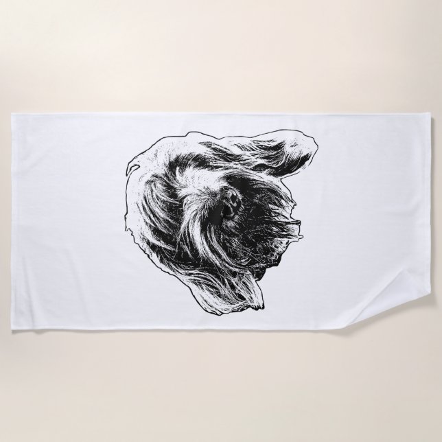Spinone Easy Day Beach Towel (Front)