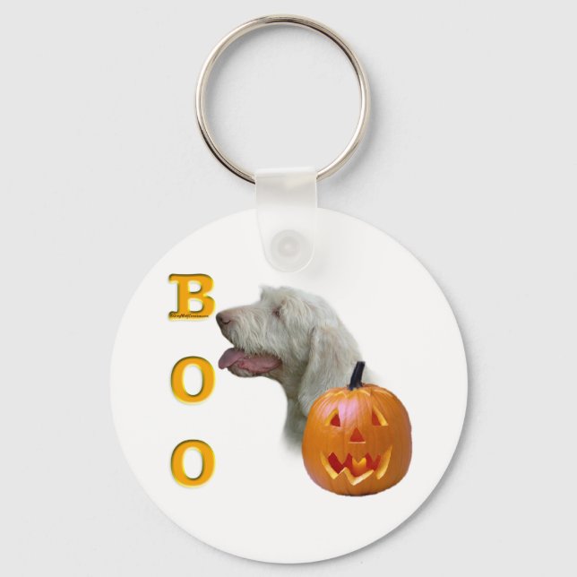 Spinone Italiano Boo Keychain (Front)