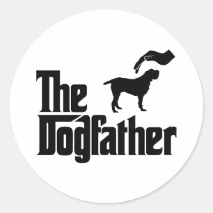 Spinone Italiano Classic Round Sticker