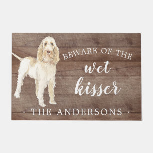 Spinone Italiano Dog Personalized Door Mat
