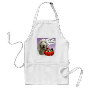 Spinone Italiano Halloween Candy Adult Apron