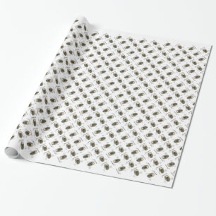Spinone Italiano History Design Wrapping Paper