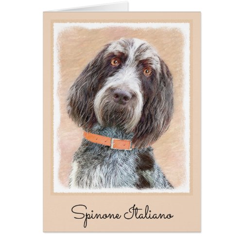 Spinone Italiano Painting _ Cute Original Dog Art