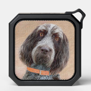 Spinone Italiano Painting - Cute Original Dog Art Bluetooth Speaker