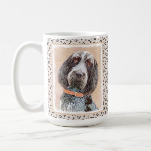 Spinone Italiano Painting _ Cute Original Dog Art Coffee Mug