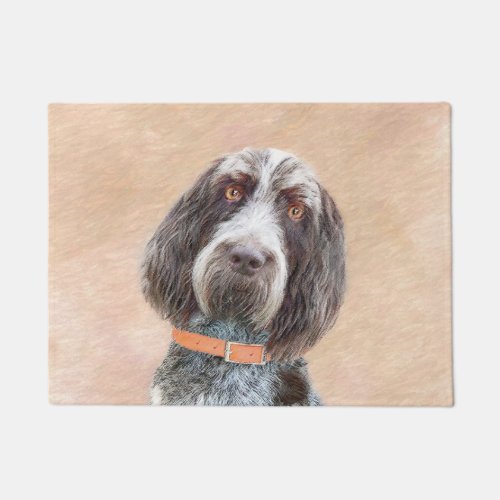 Spinone Italiano Painting _ Cute Original Dog Art Doormat