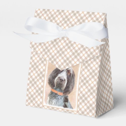 Spinone Italiano Painting _ Cute Original Dog Art Favor Boxes