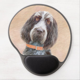 Spinone Italiano Painting - Cute Original Dog Art Gel Mouse Pad