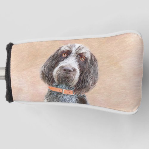 Spinone Italiano Painting _ Cute Original Dog Art Golf Head Cover