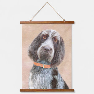 Spinone Italiano Painting - Cute Original Dog Art Hanging Tapestry