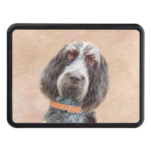 Spinone Italiano Painting - Cute Original Dog Art Hitch Cover