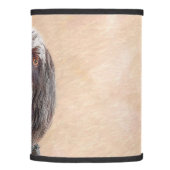 Spinone Italiano Painting - Cute Original Dog Art Lamp Shade (Right)