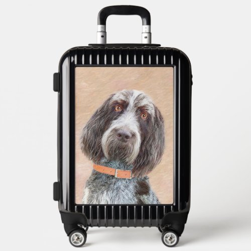 Spinone Italiano Painting _ Cute Original Dog Art Luggage