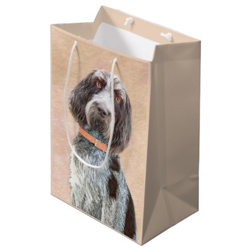 Spinone Italiano Painting _ Cute Original Dog Art Medium Gift Bag