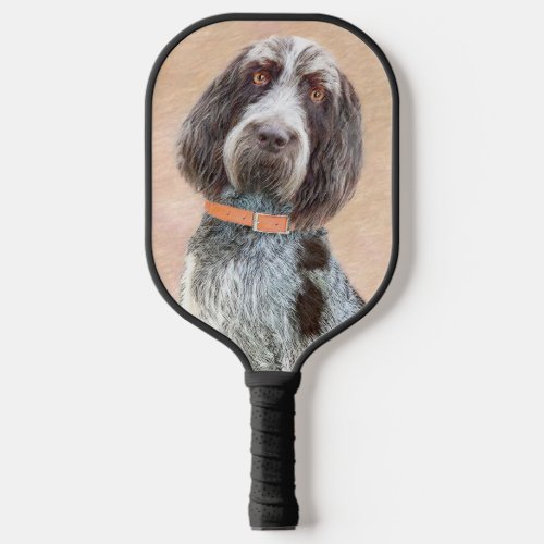 Spinone Italiano Painting _ Cute Original Dog Art Pickleball Paddle