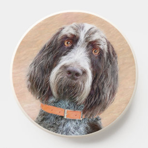 Spinone Italiano Painting - Cute Original Dog Art PopSocket