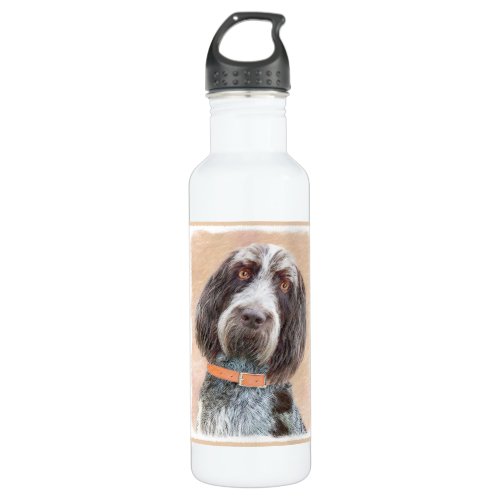 Spinone Italiano Painting _ Cute Original Dog Art Stainless Steel Water Bottle
